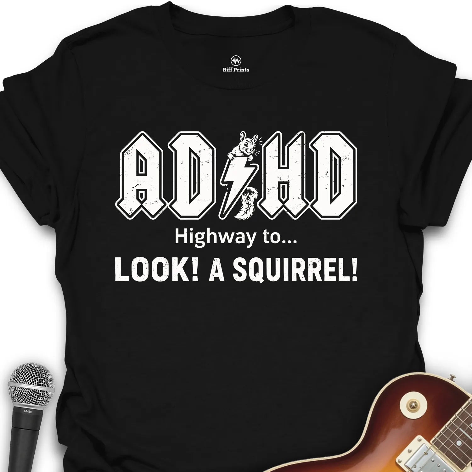 ADHD Highway Music T-Shirt