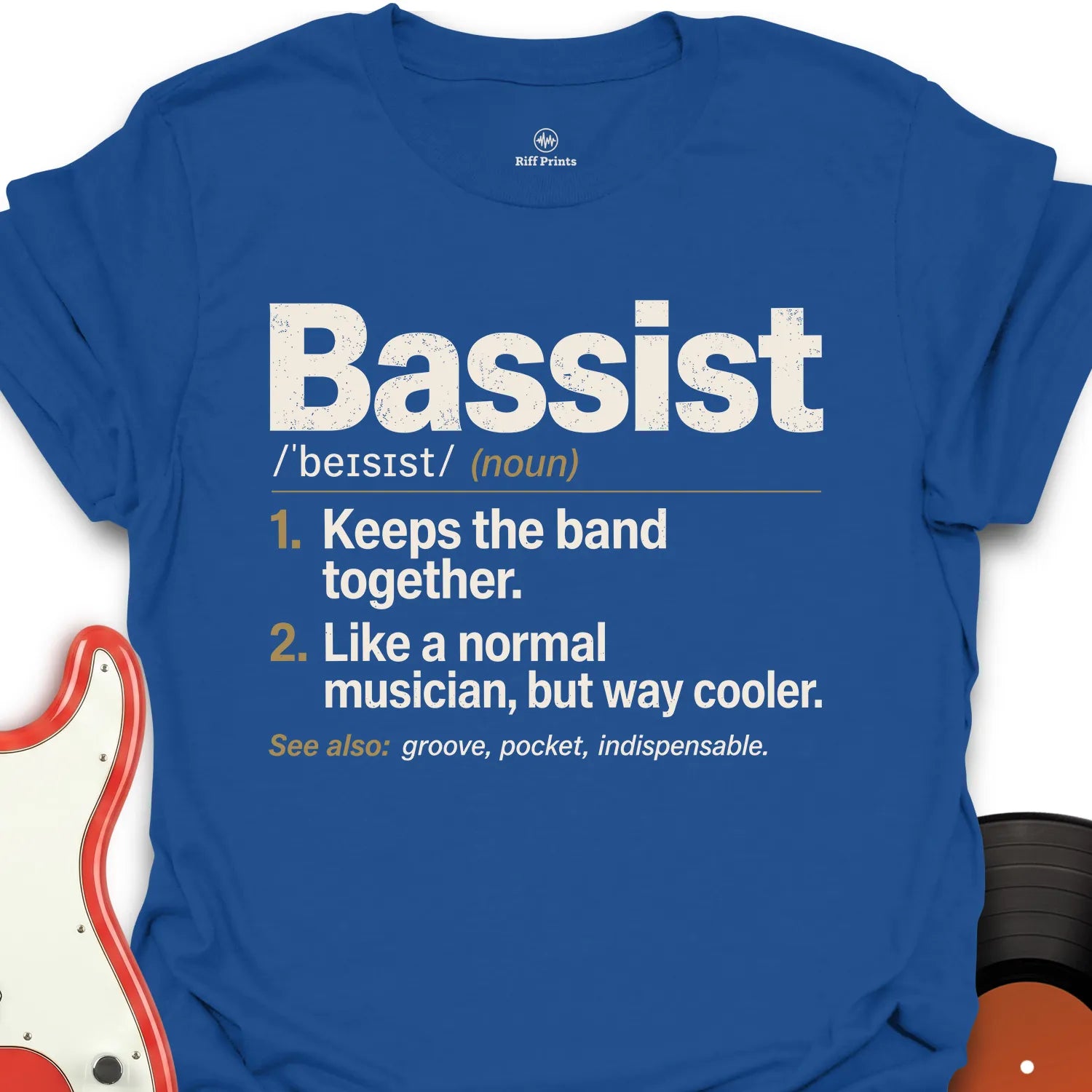 Bassist Definition Music T-Shirt