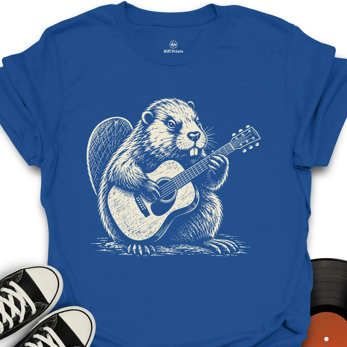 Beaver Guitar T-Shirt