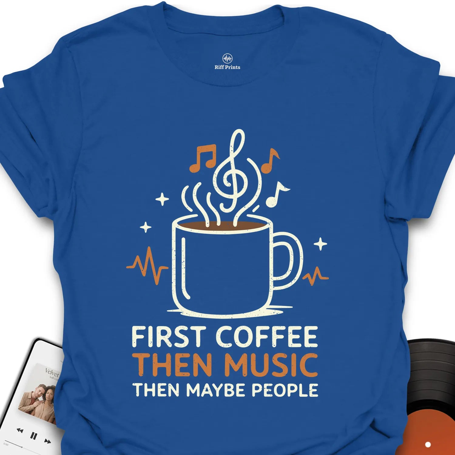 Coffee, Music & People T-Shirt