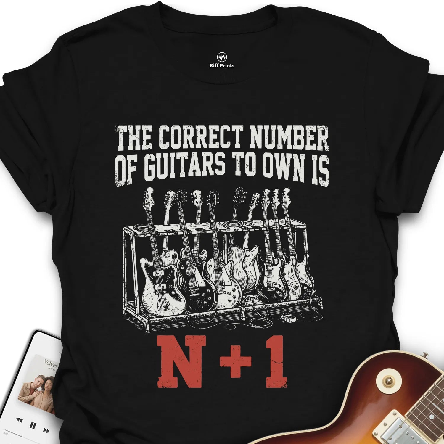 Correct Number of Guitars T-Shirt