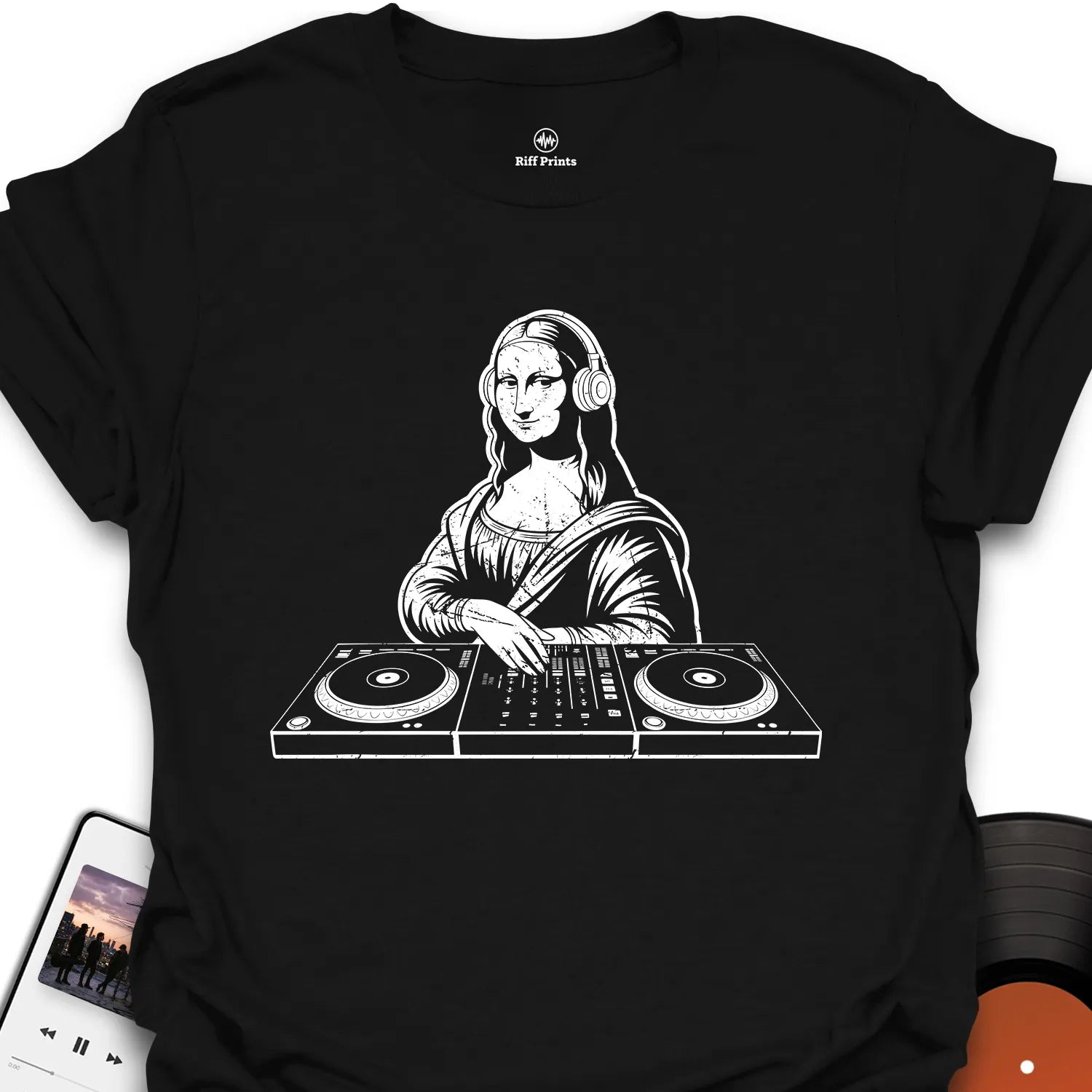 DJ Mona Lisa Music T-Shirt