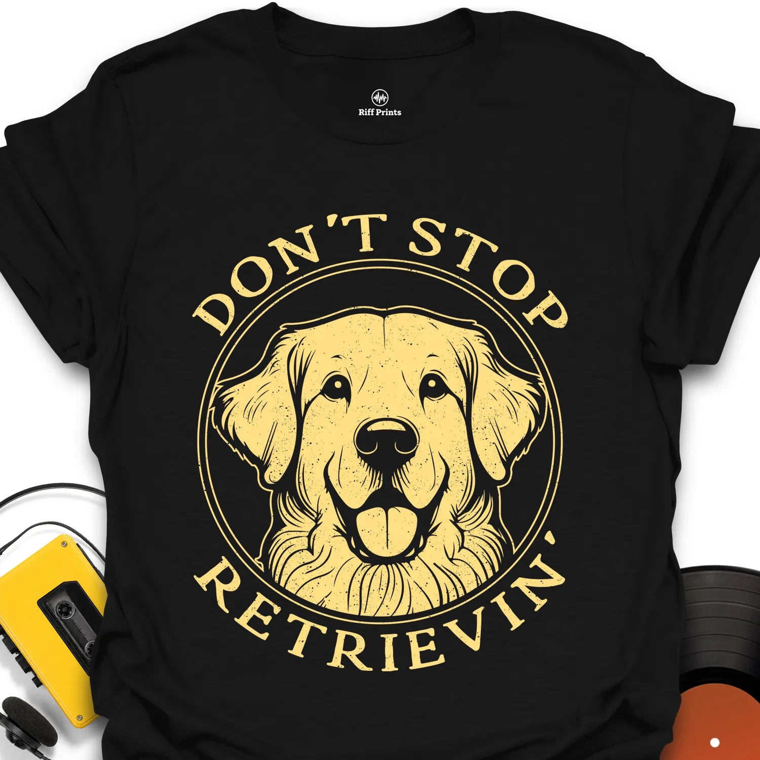 Dont Stop Retrieving Music T-Shirt