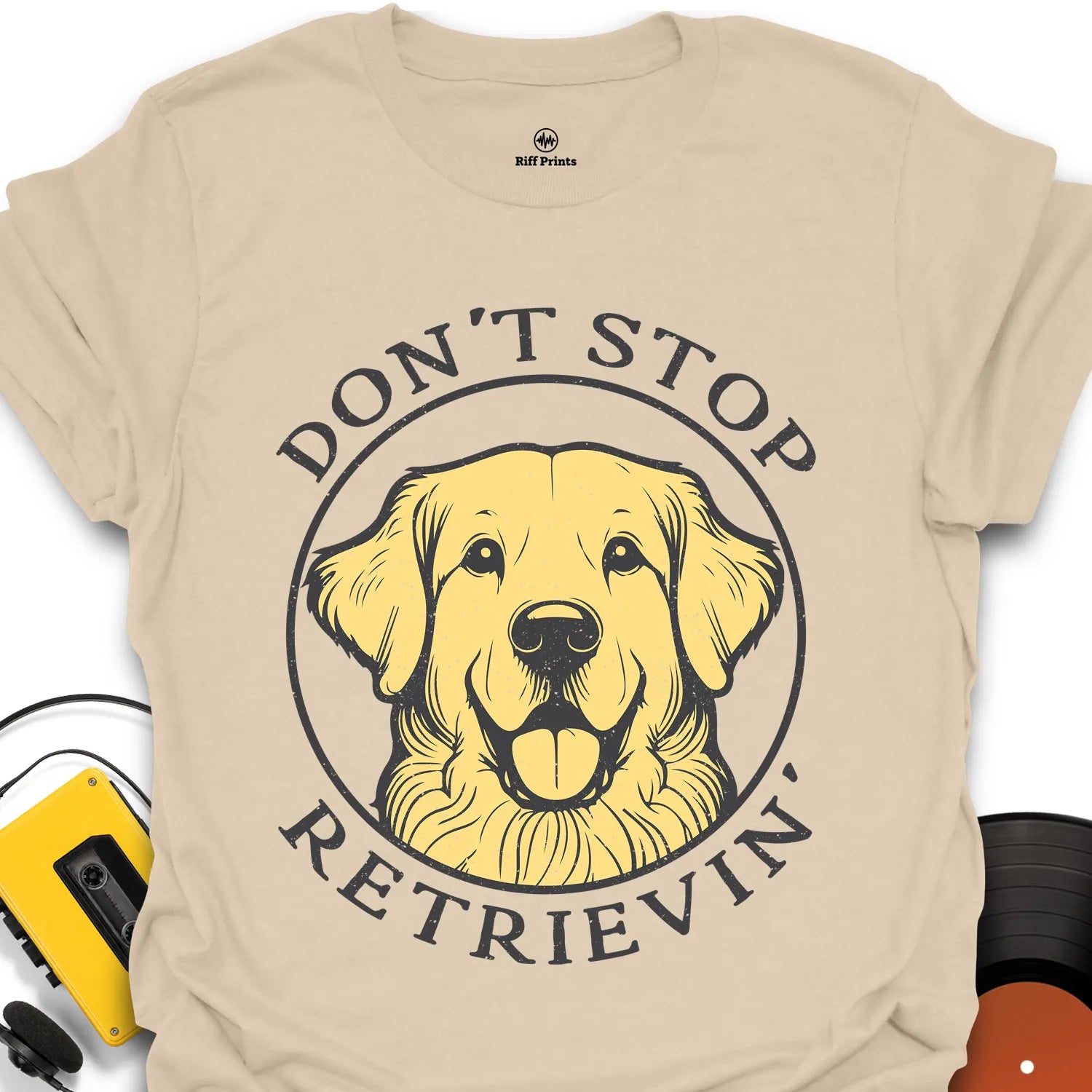 Dont Stop Retrieving Music T-Shirt
