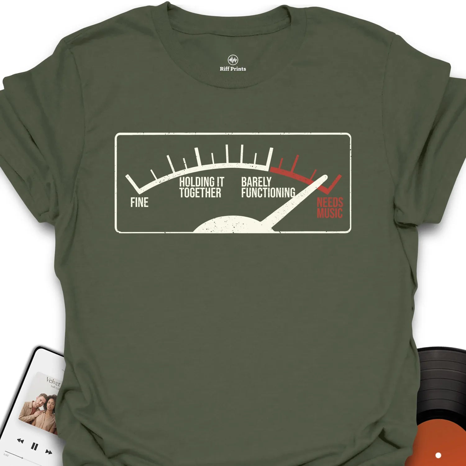 Emotions VU Meter T-Shirt