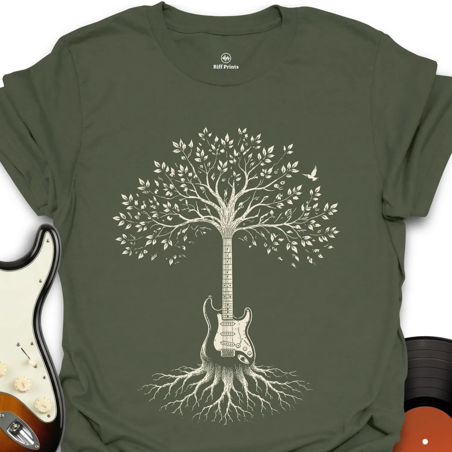 Electric Guitar Tree T-Shirt