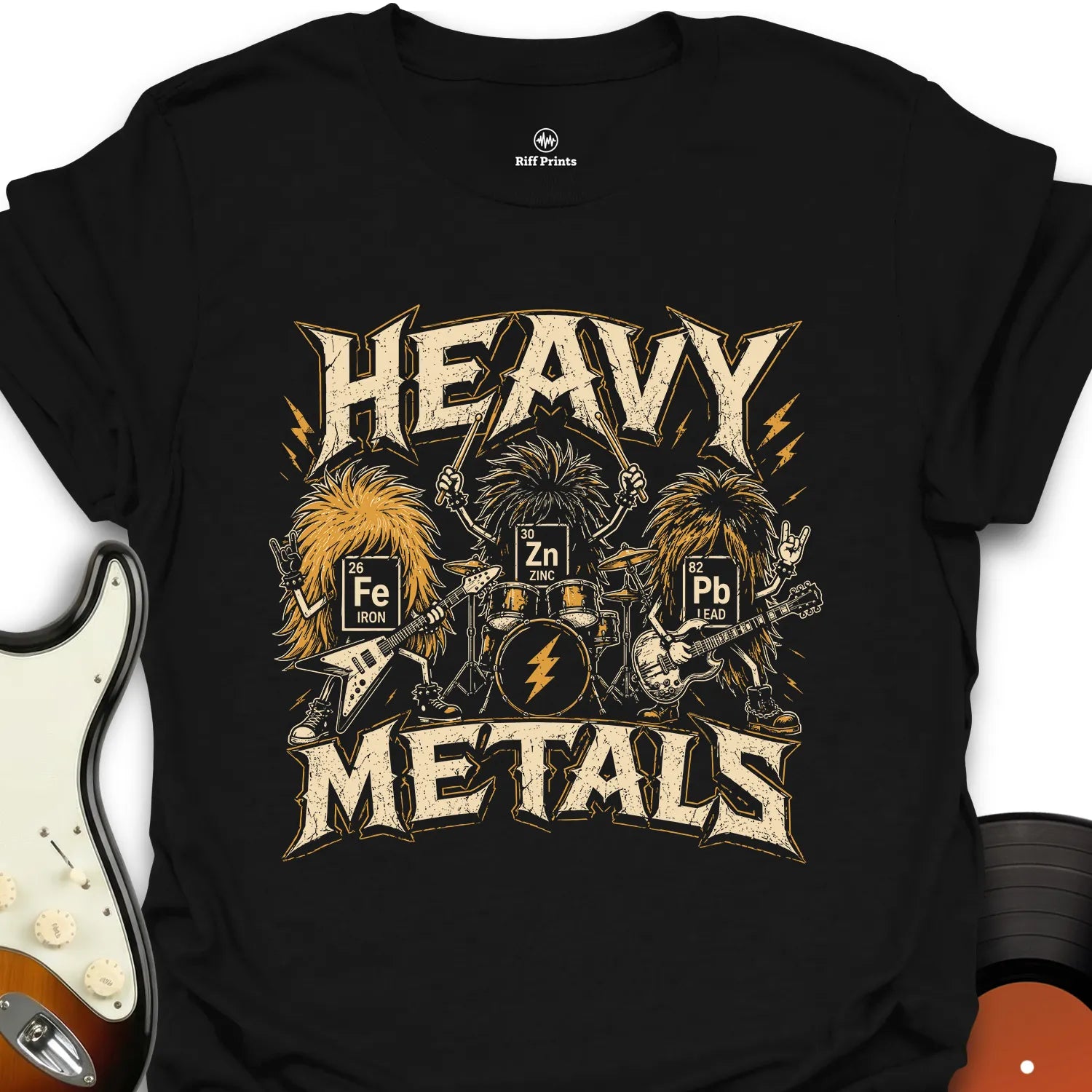 Heavy Metals Music T-Shirt