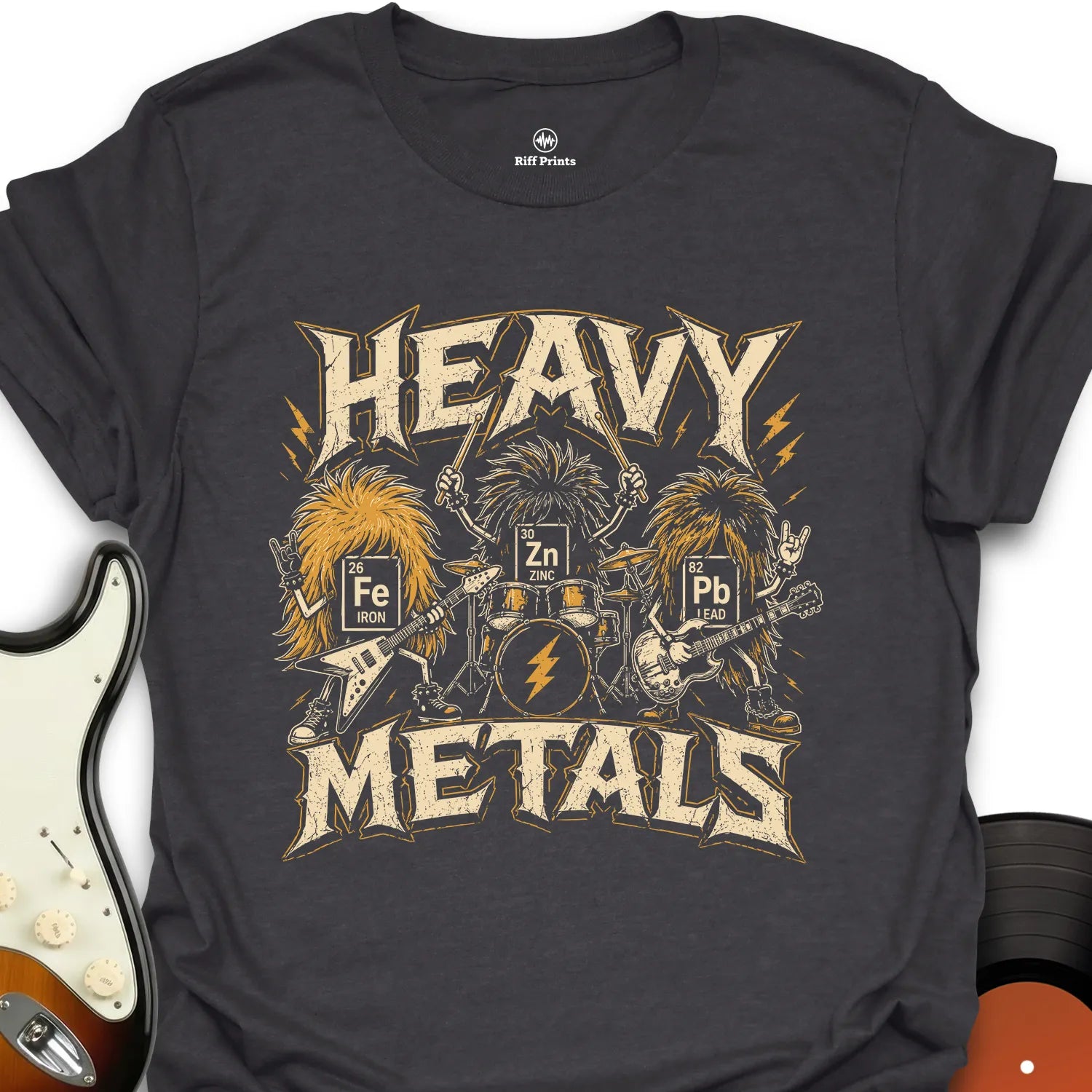 Heavy Metals Music T-Shirt