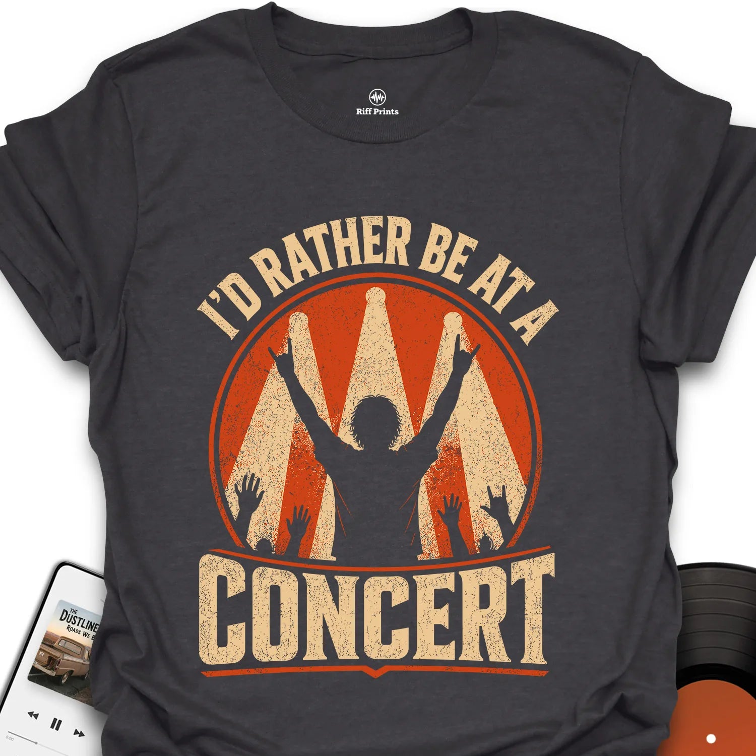 I'd Rather Be At A Concert T-Shirt