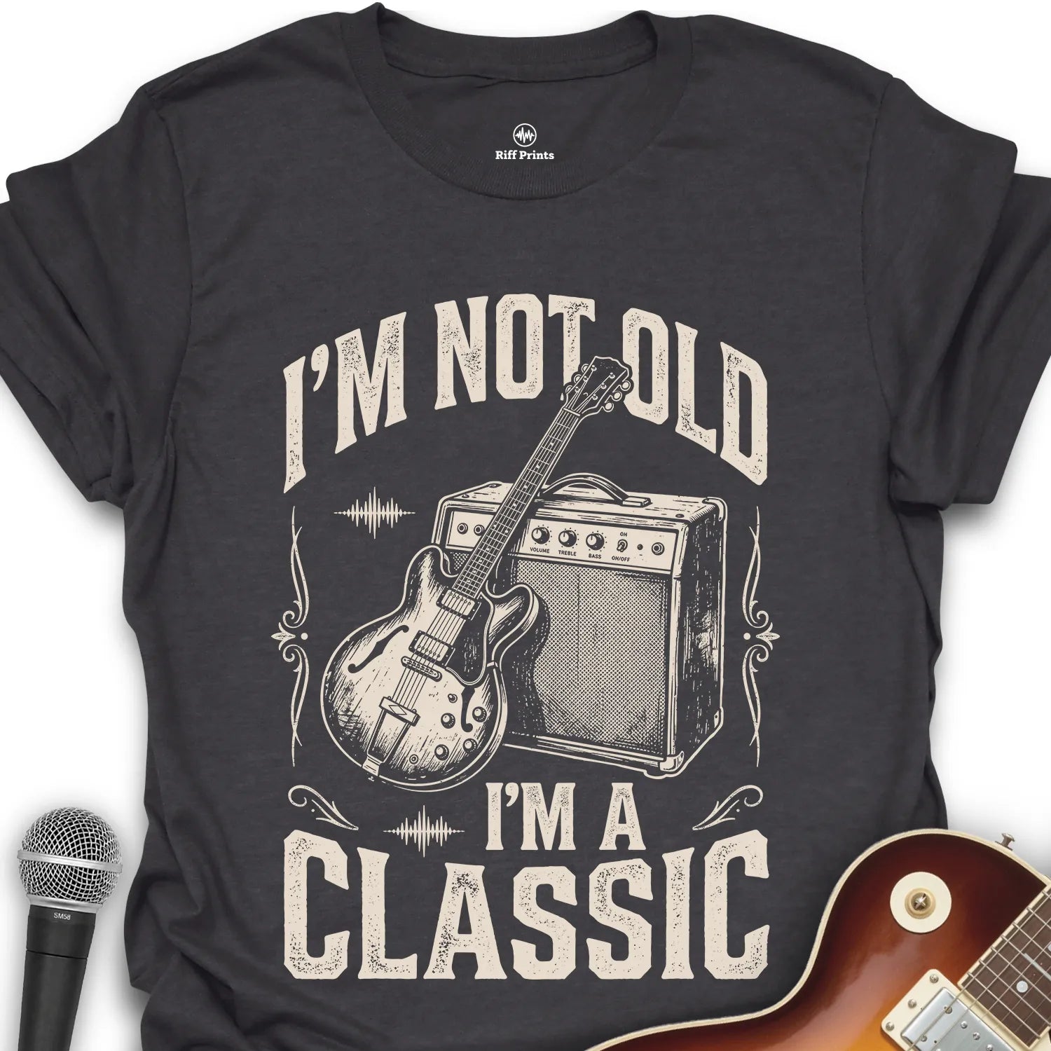 I'm Not Old I'm A Classic Music T-Shirt