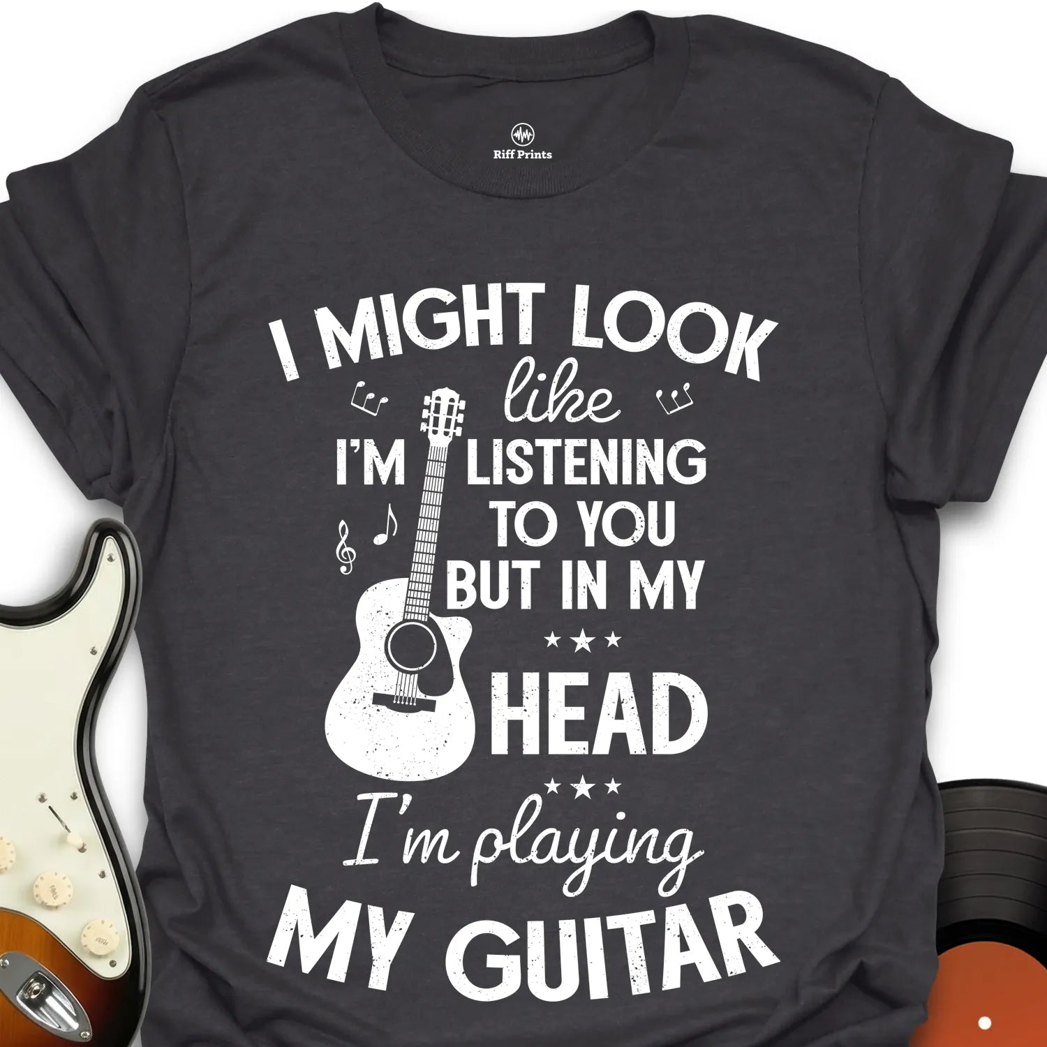 I'm Playing My Guitar T-Shirt