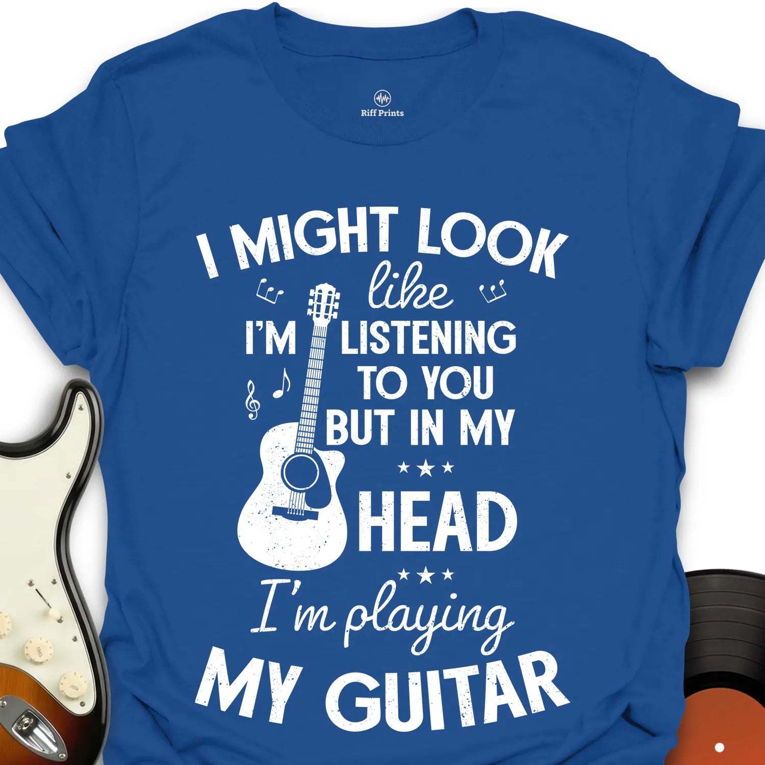 I'm Playing My Guitar T-Shirt