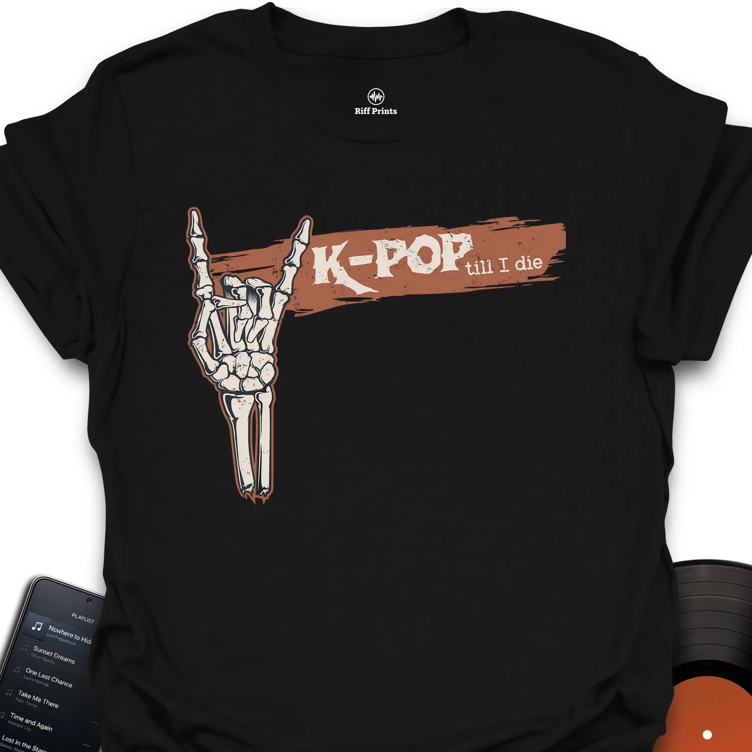 K POP Till I Die Music T-Shirt