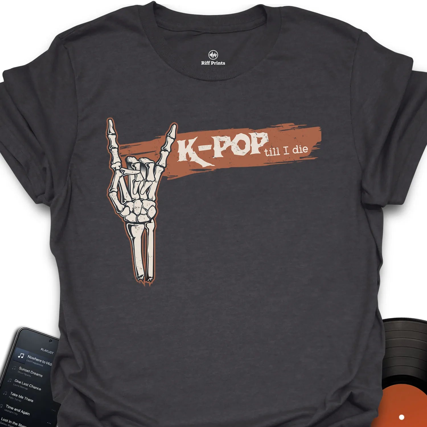 K POP Till I Die Music T-Shirt