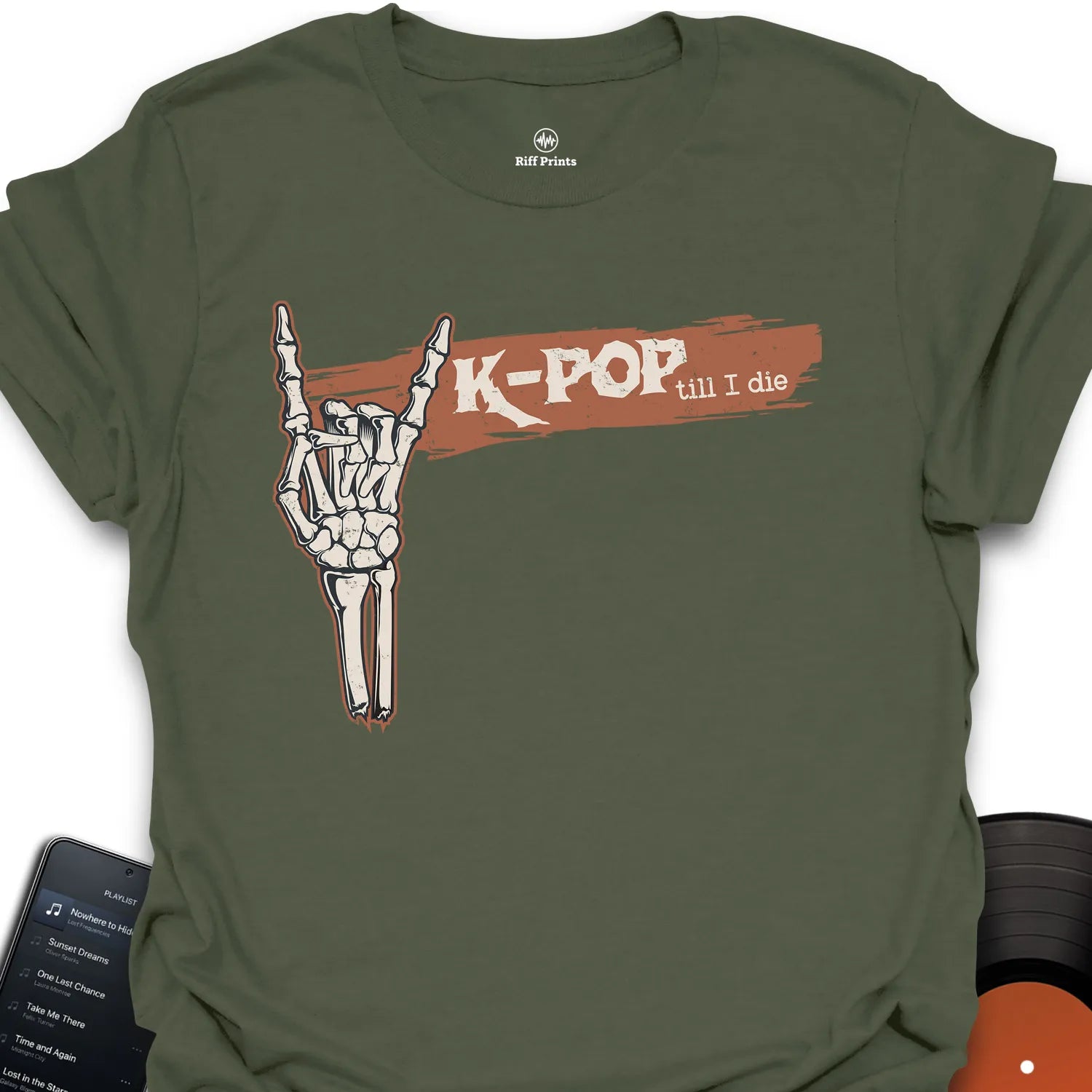 K POP Till I Die Music T-Shirt