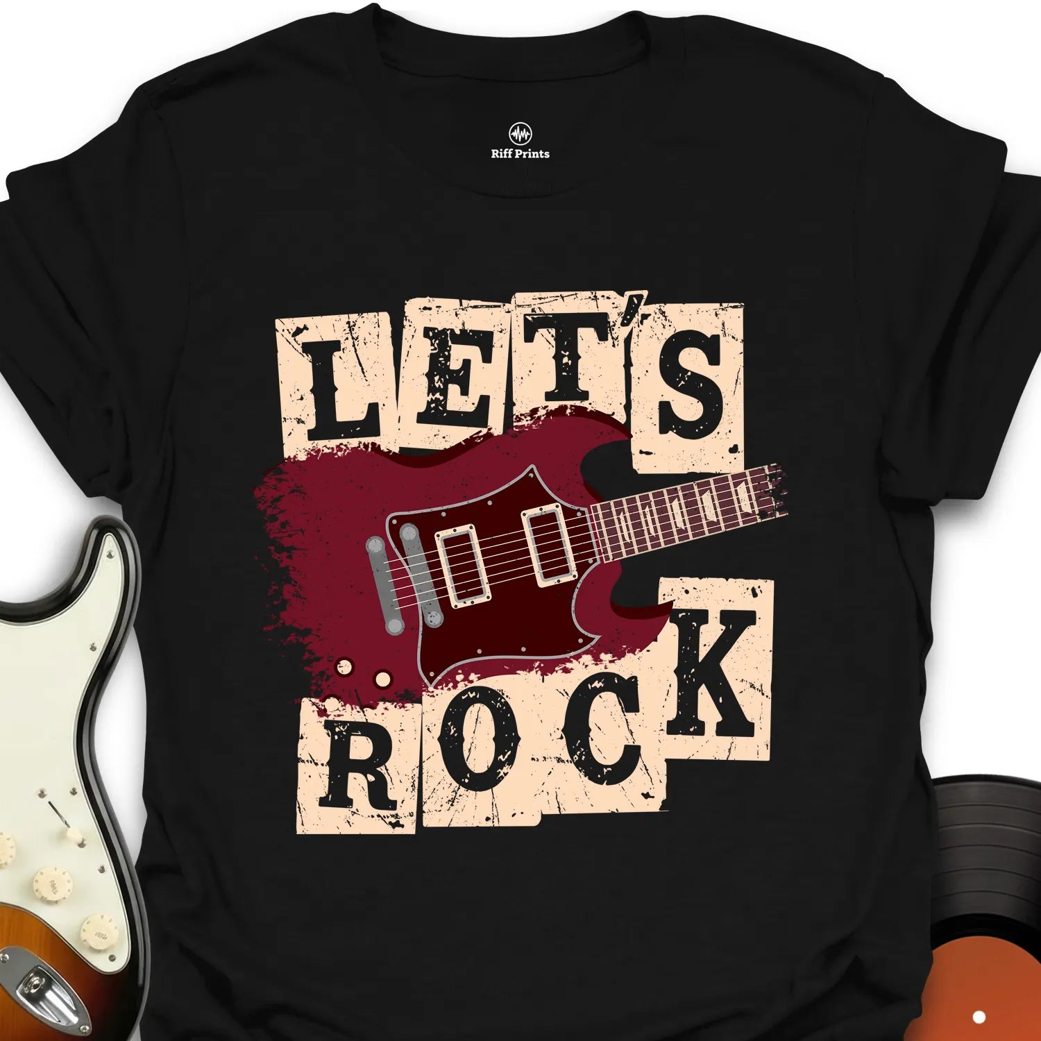 Lets Rock Music T-Shirt