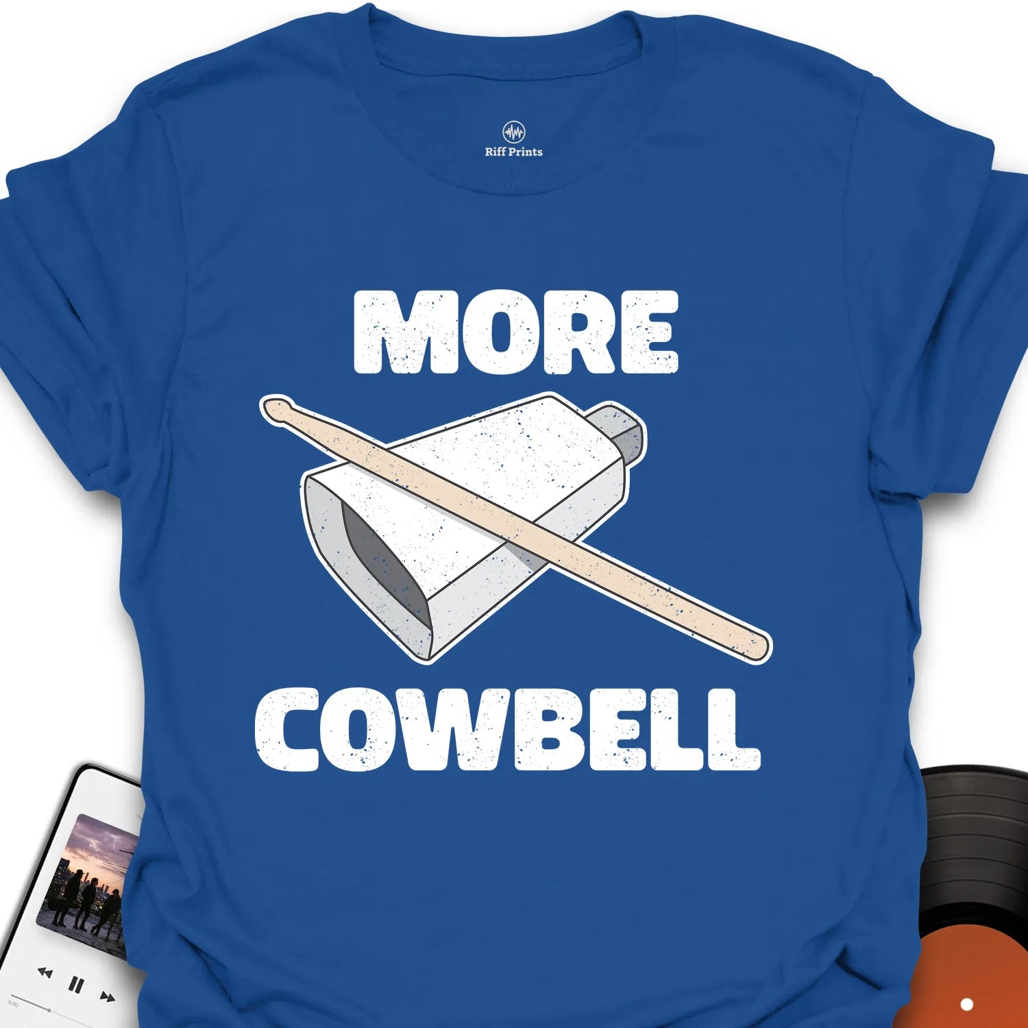 More Cowbell Music T-Shirt