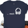 Music Headphones T-Shirt