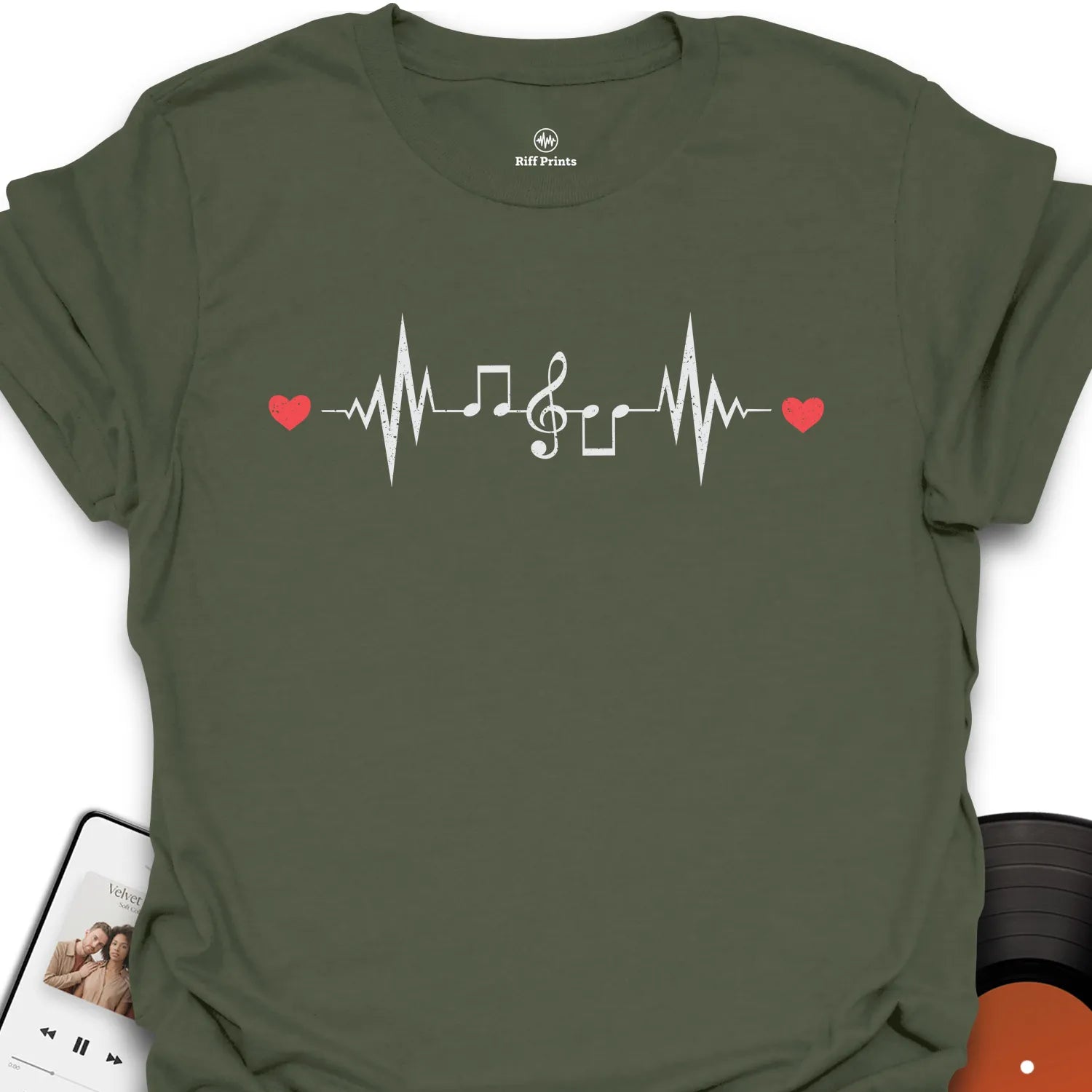 Musically Heartbeats T-Shirt