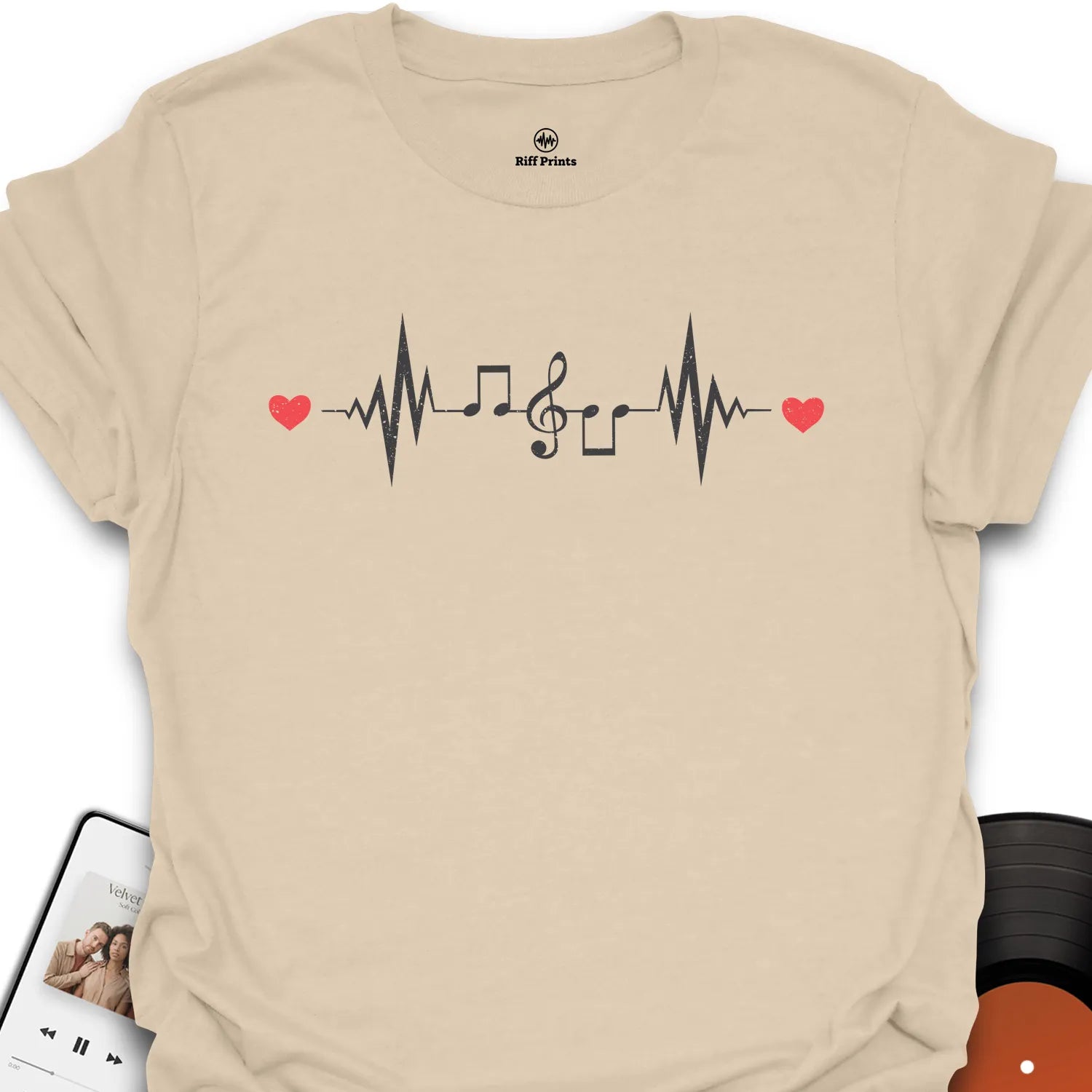Musically Heartbeats T-Shirt