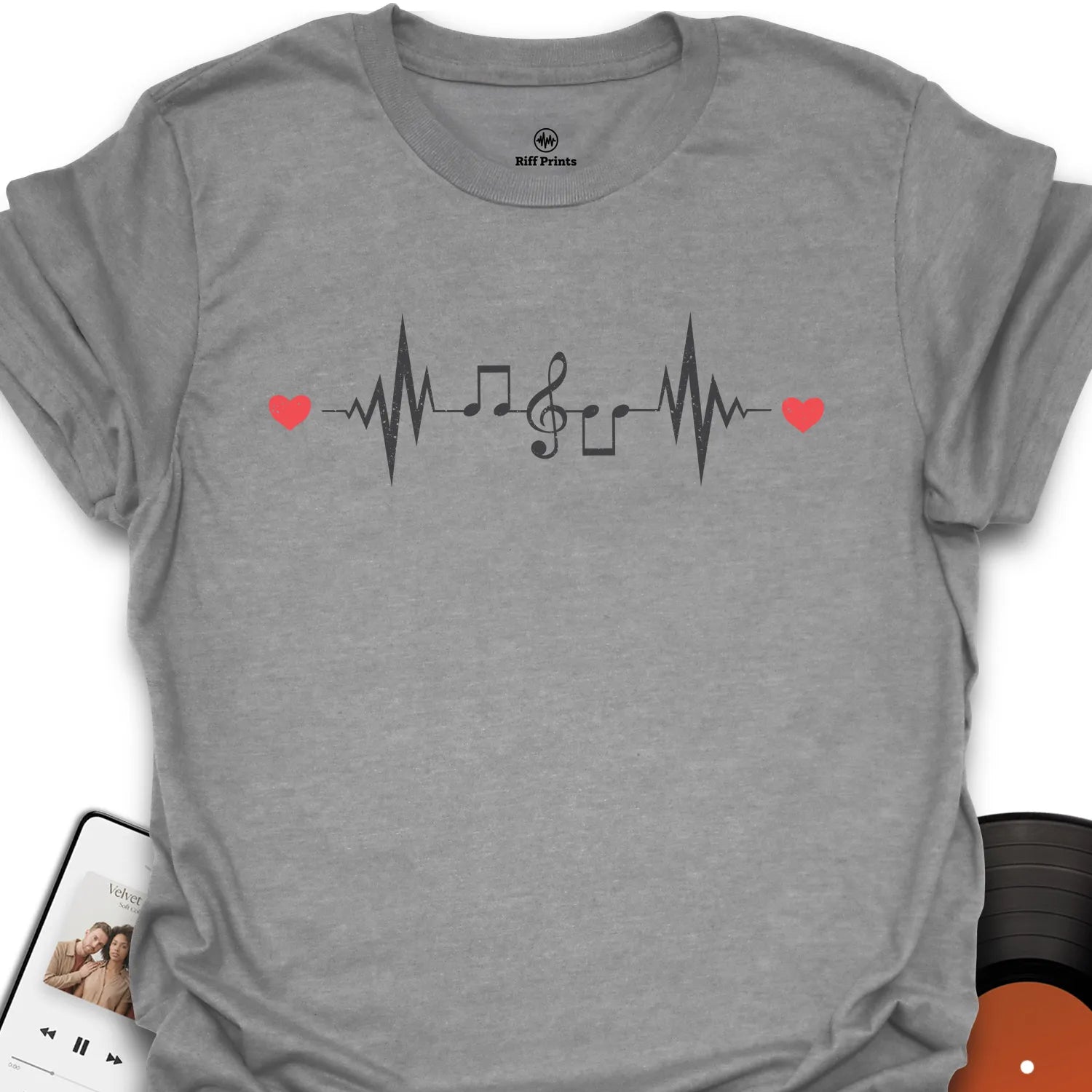Musically Heartbeats T-Shirt