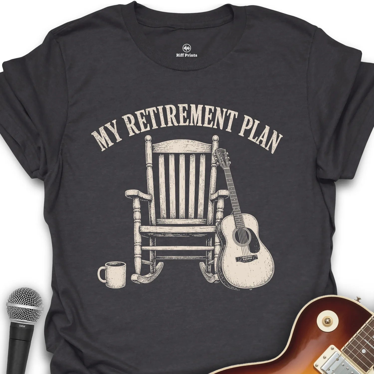 My Retirement Plan Guitar T-Shirt