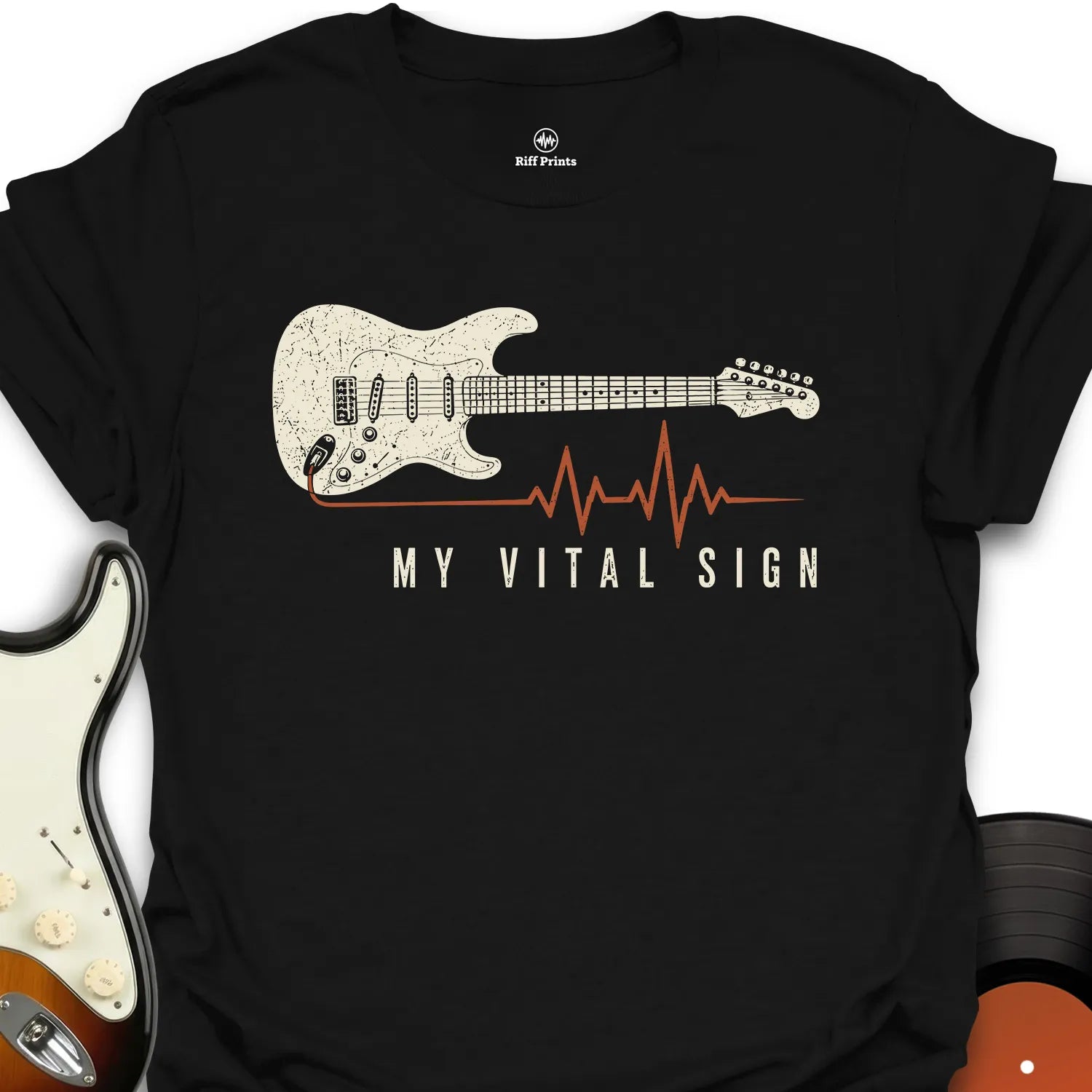 My Vital Sign Guitar T-Shirt