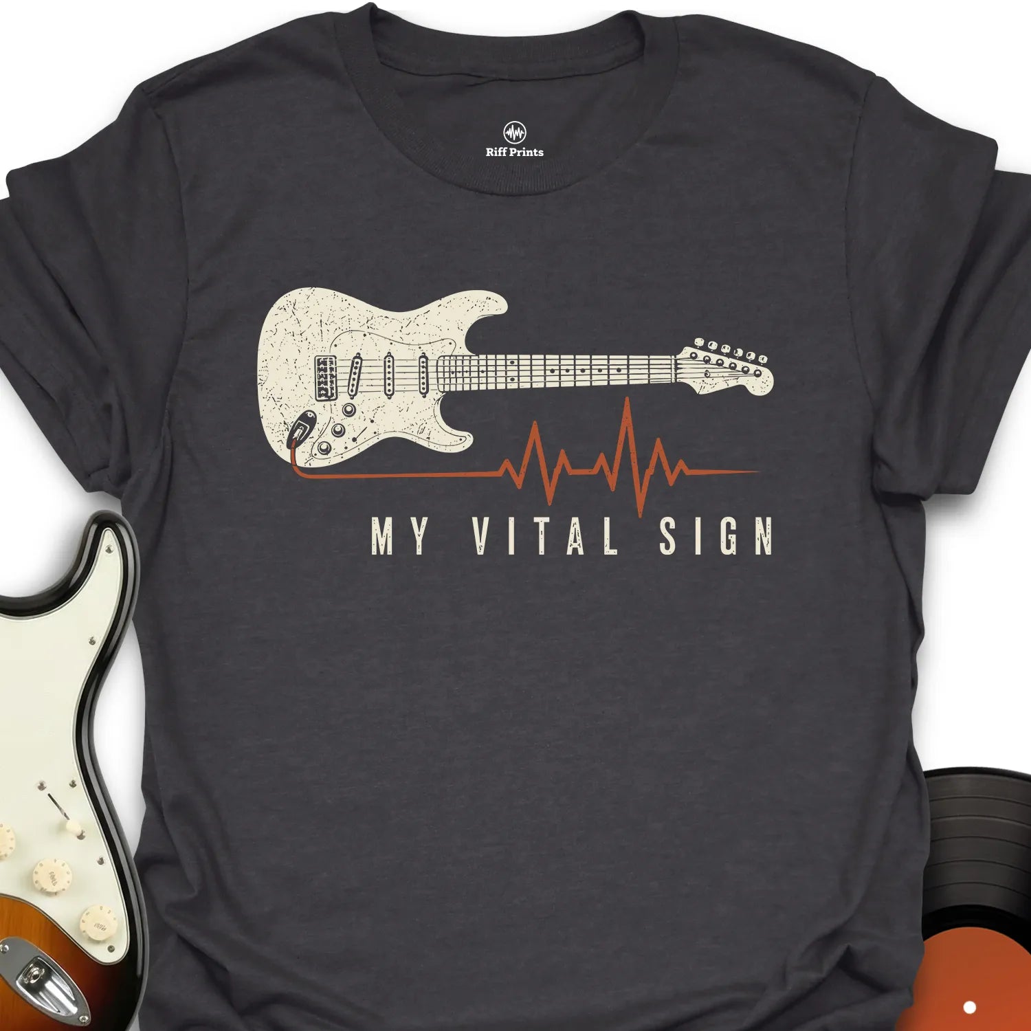 My Vital Sign Guitar T-Shirt
