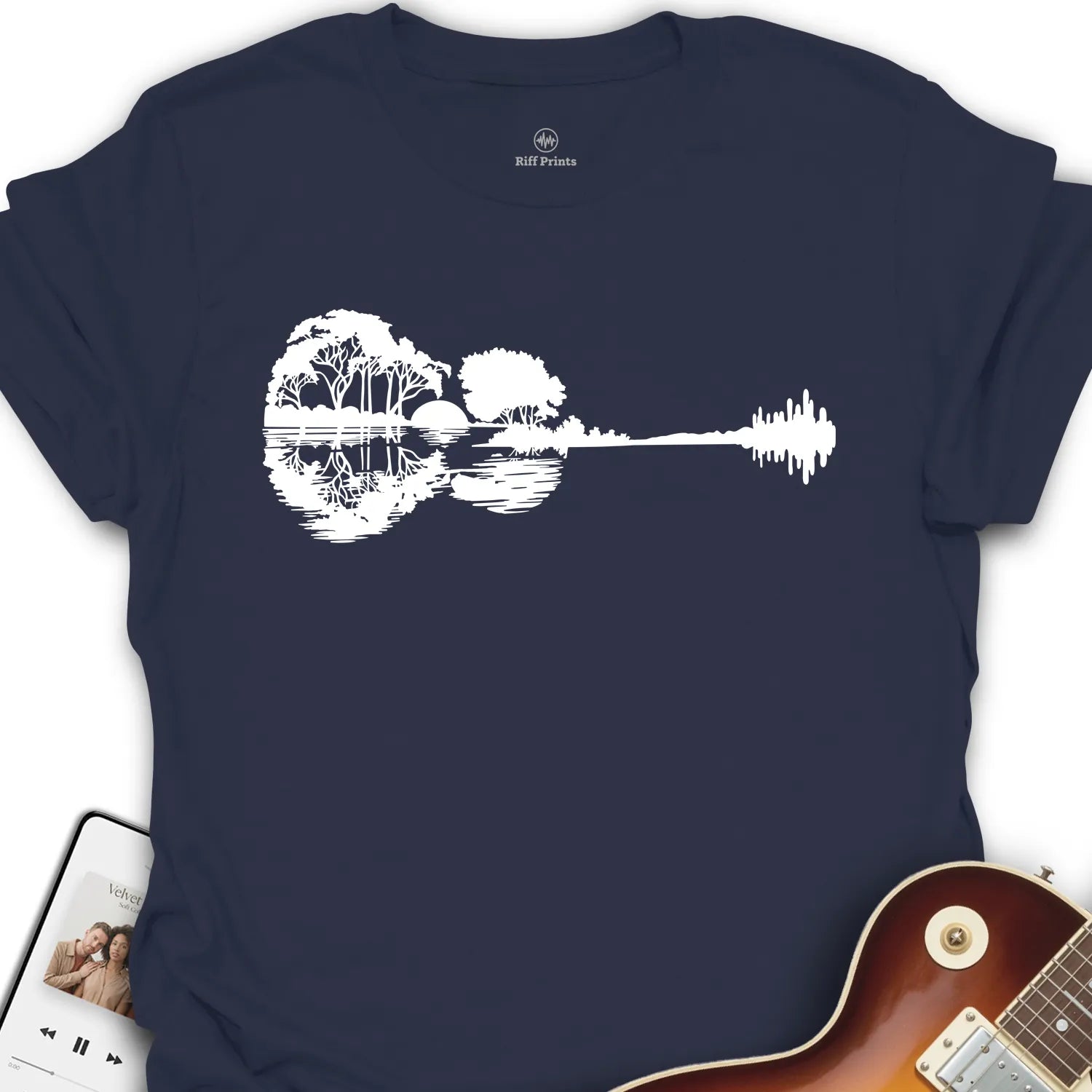 Natural Acoustic Guitar T-Shirt