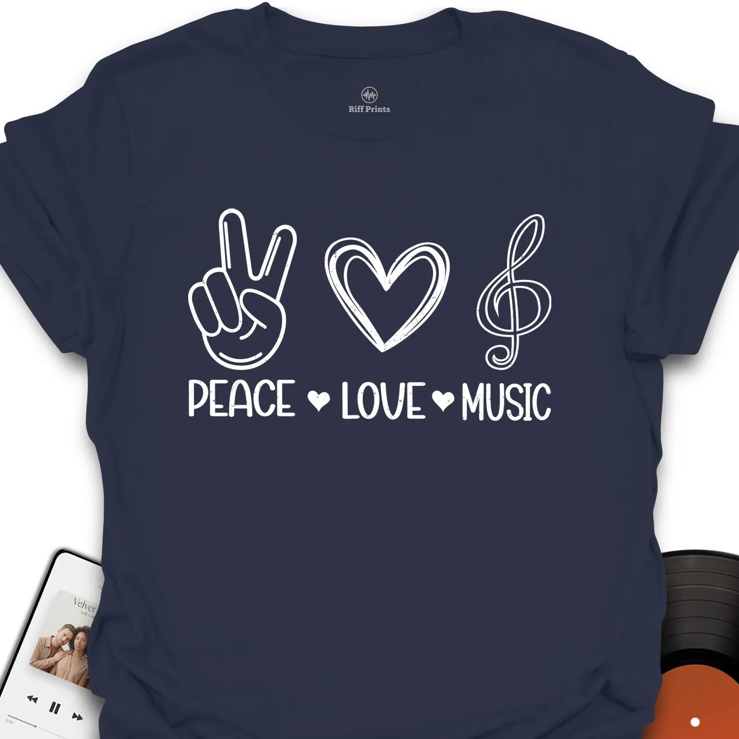 Peace Love Music T-Shirt
