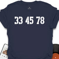 Record Player Speeds - Music T-Shirt