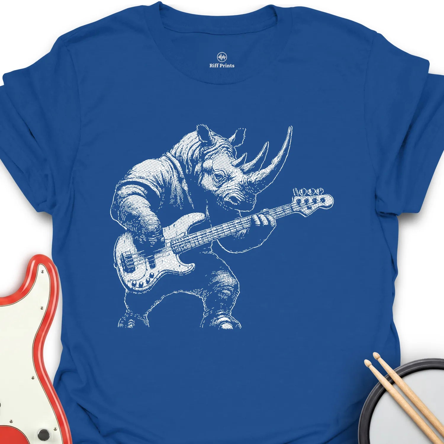 Rhino Bass Music T-Shirt