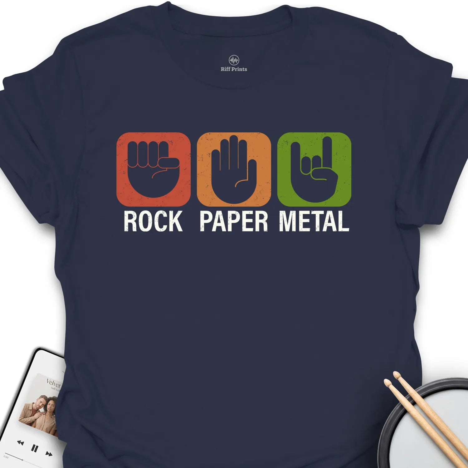 Rock Paper Metal T-Shirt