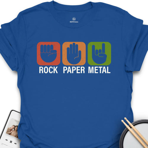 Rock Paper Metal T-Shirt