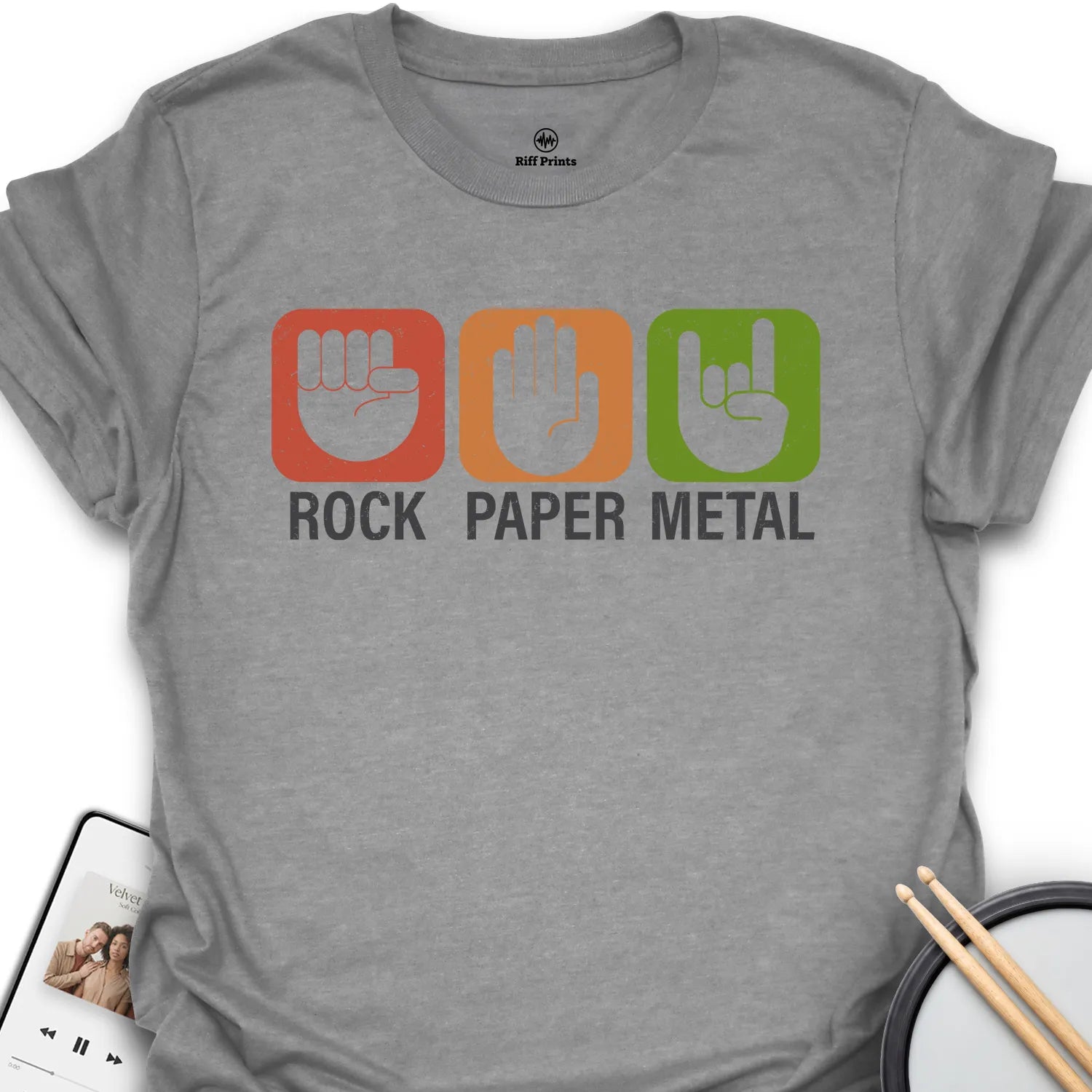 Rock Paper Metal T-Shirt