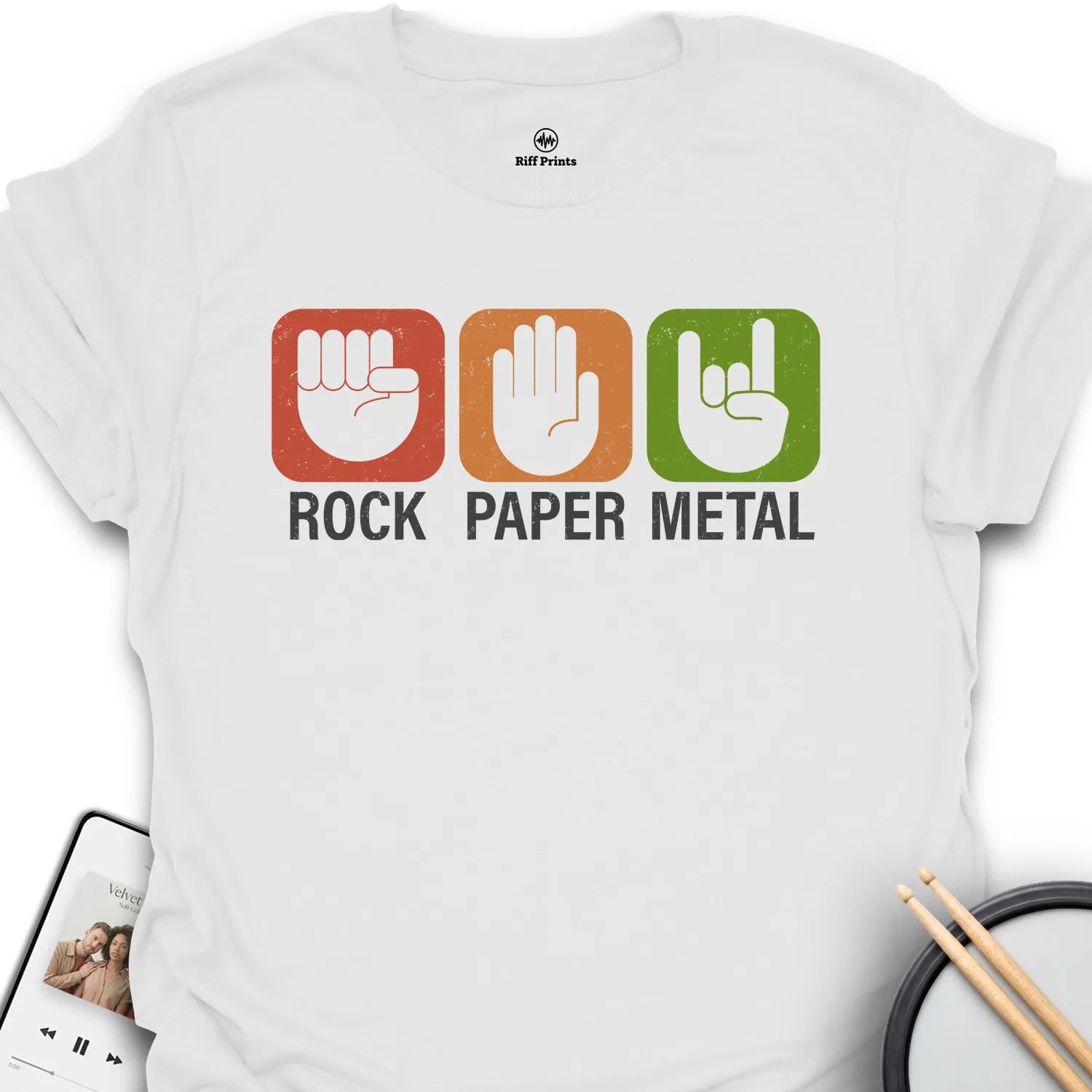 Rock Paper Metal T-Shirt
