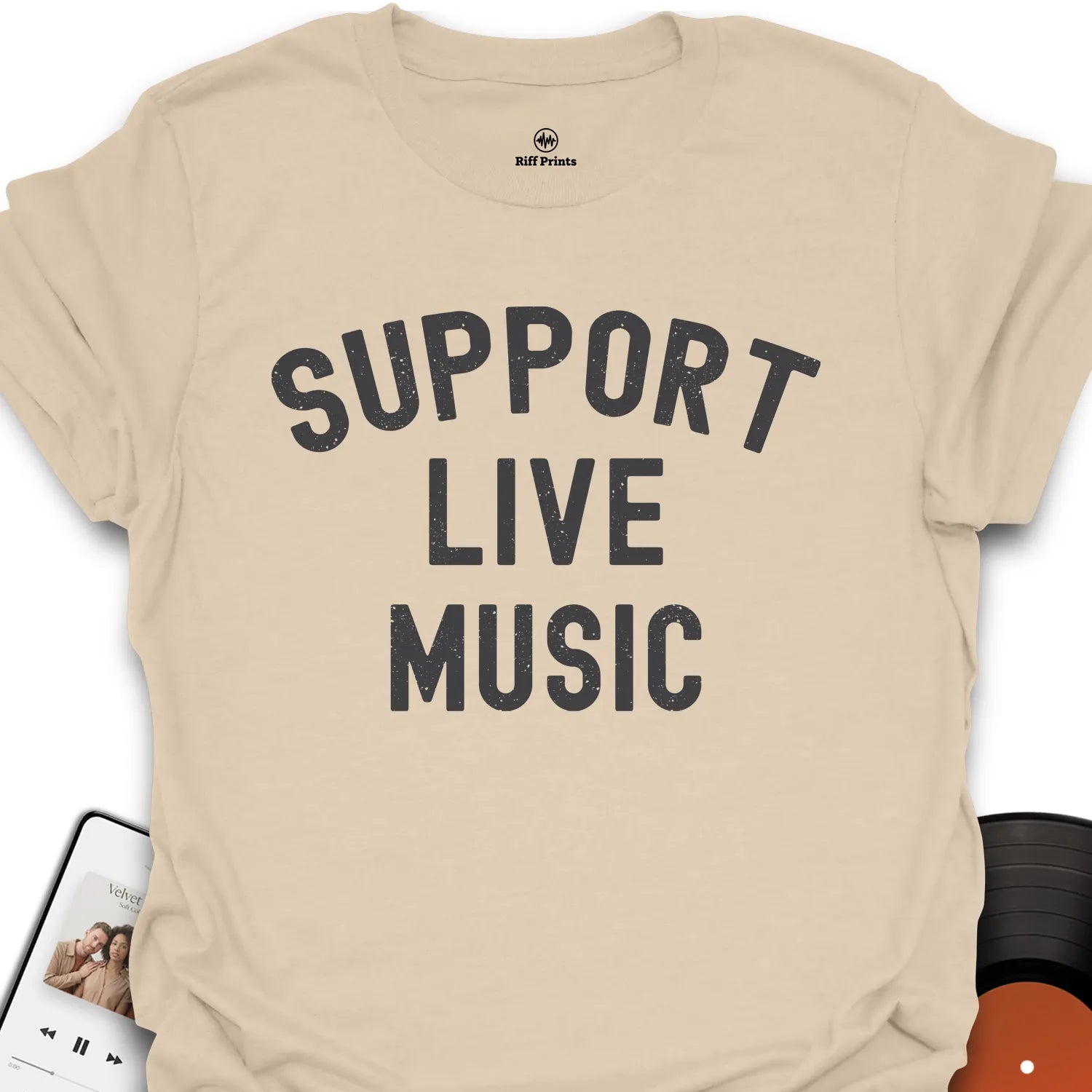 Support Live Music T-Shirt