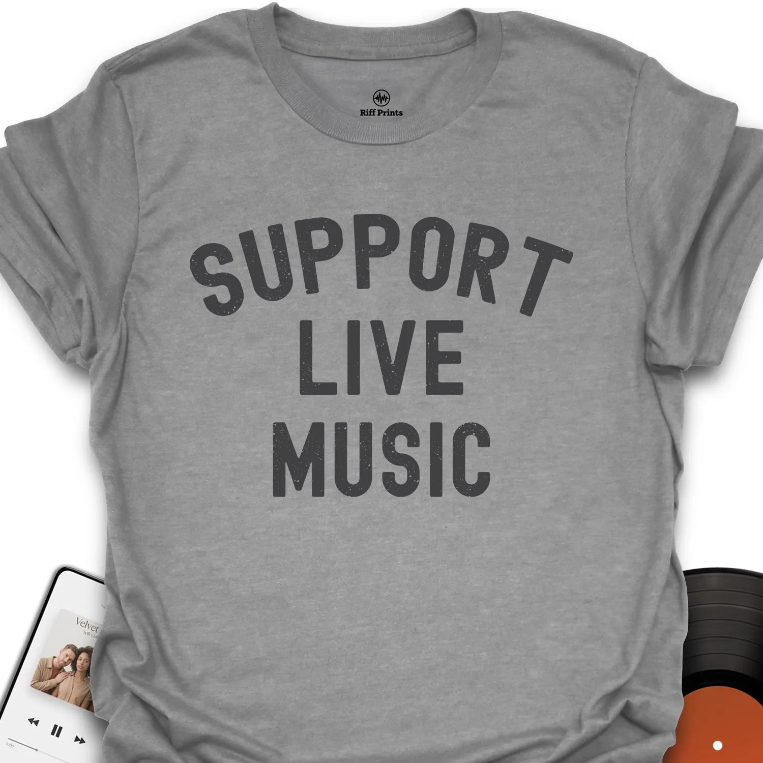Support Live Music T-Shirt
