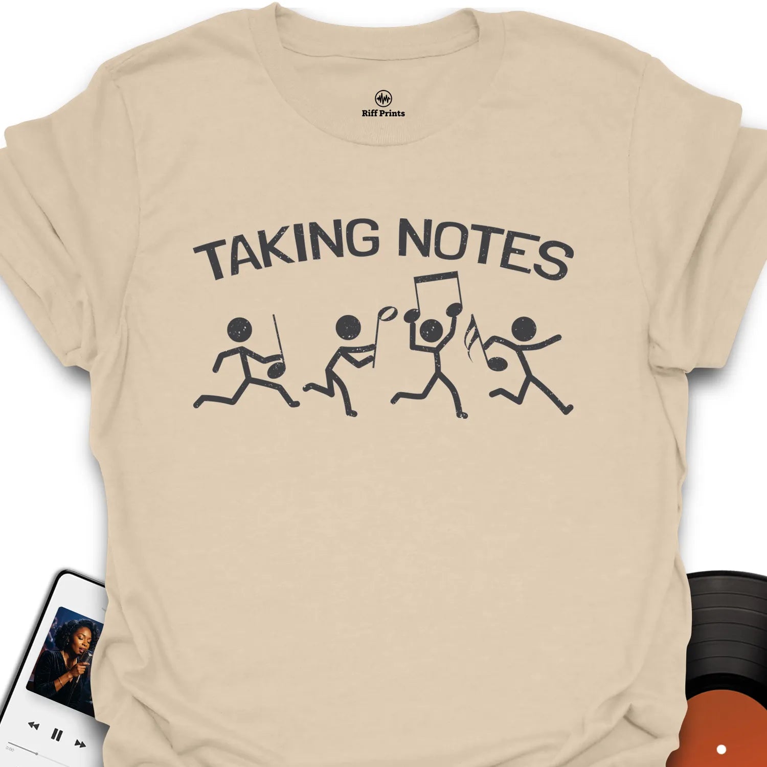 Taking Notes Music T-Shirt