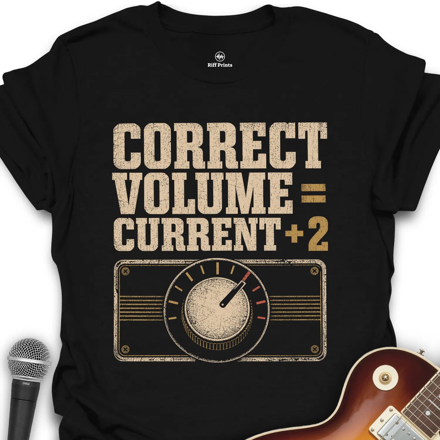The Correct Volume is Music T-Shirt
