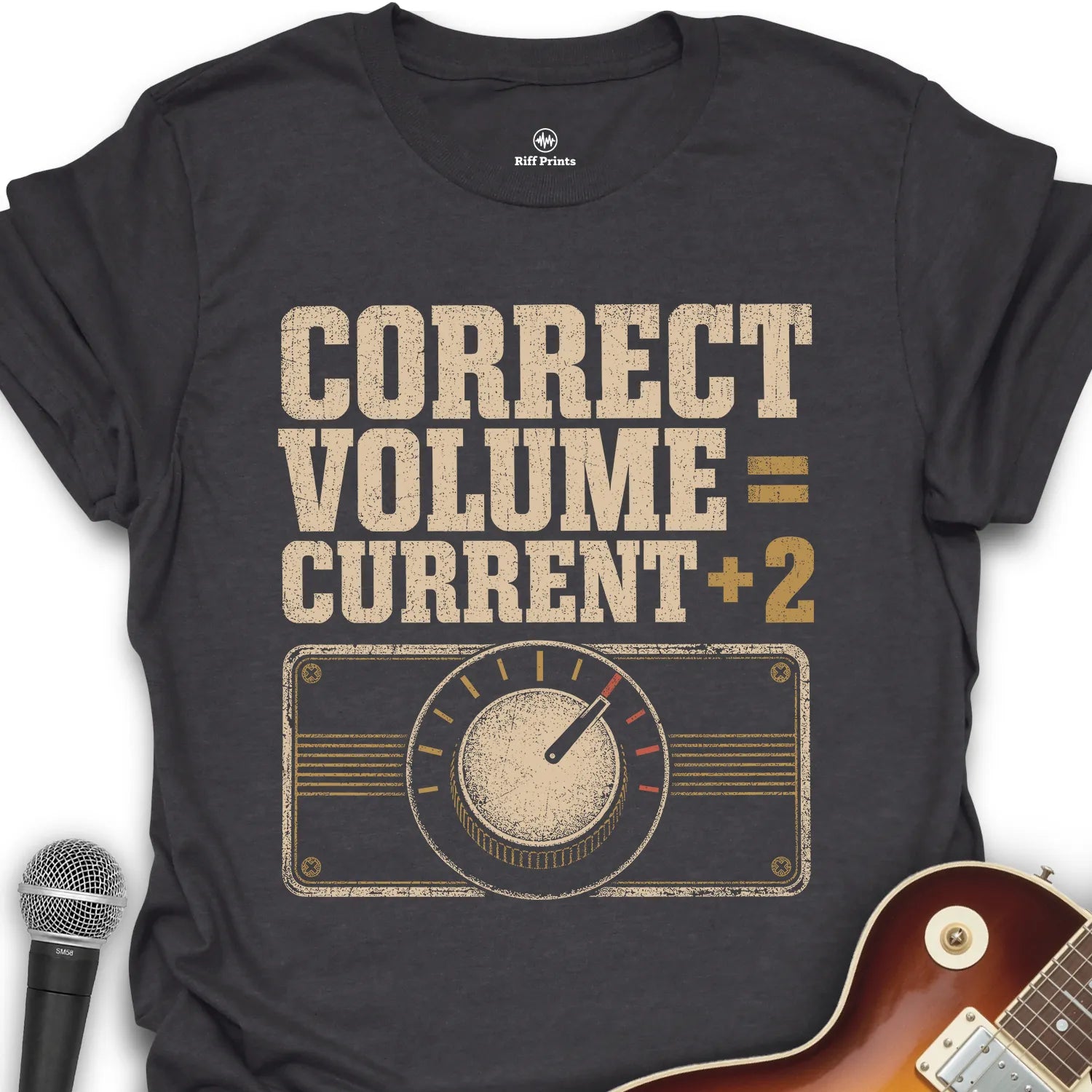 The Correct Volume is Music T-Shirt