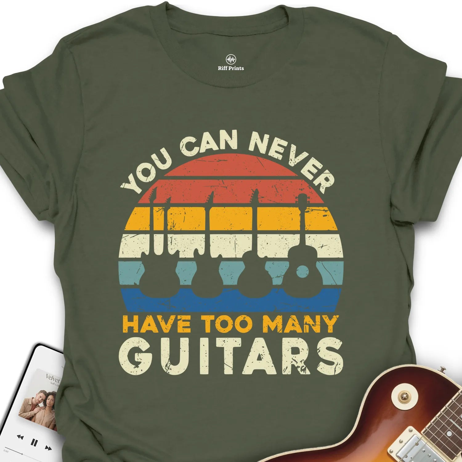 Too Many Guitars T-Shirt