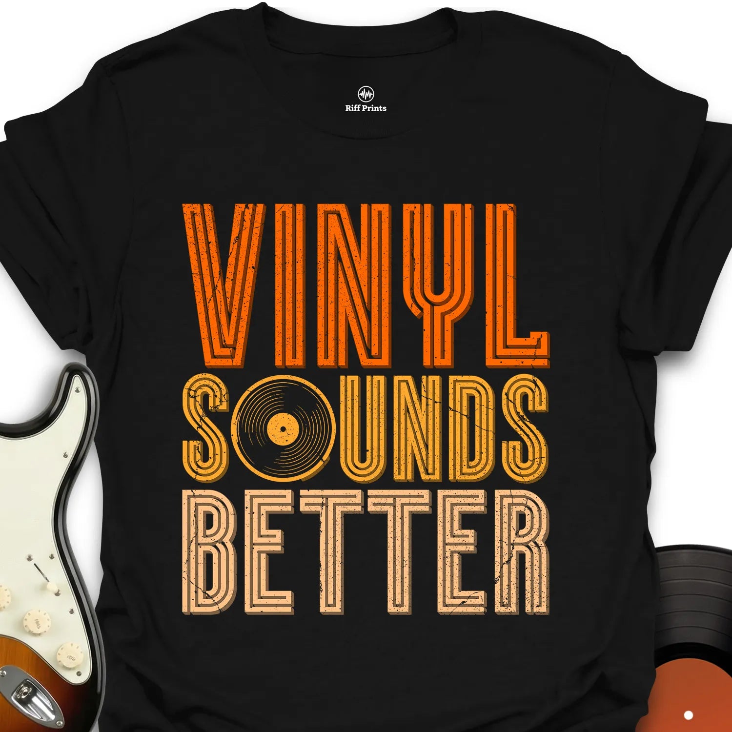 Vinyl Sounds Better Music T-Shirt