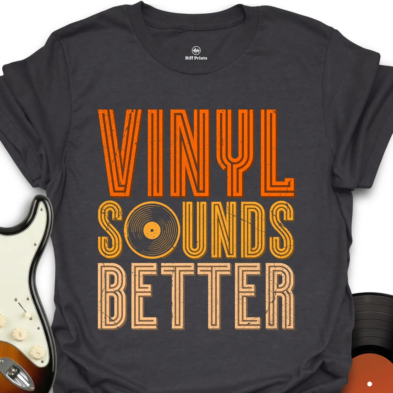 Vinyl Sounds Better Music T-Shirt
