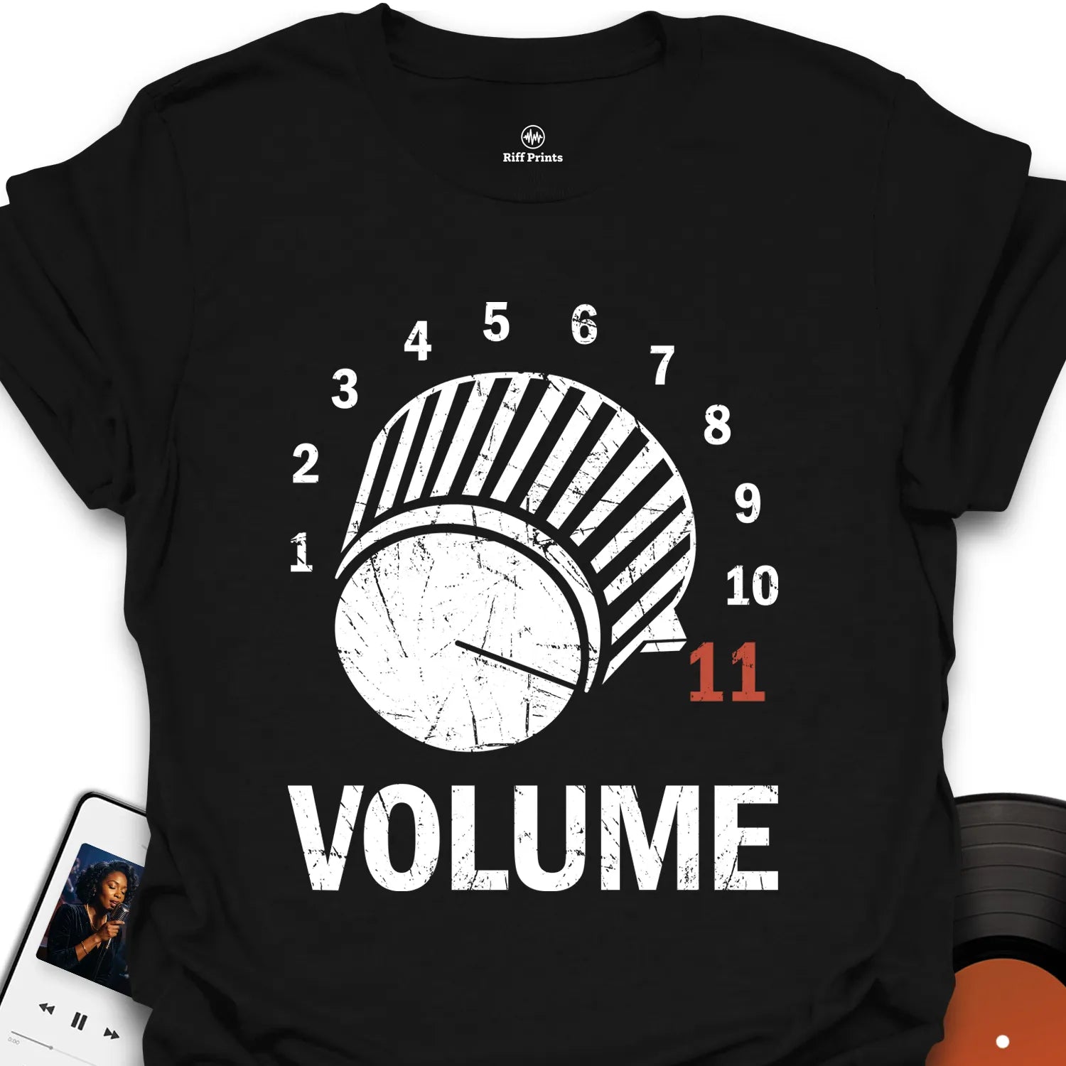 Volume to 11 Music T-Shirt
