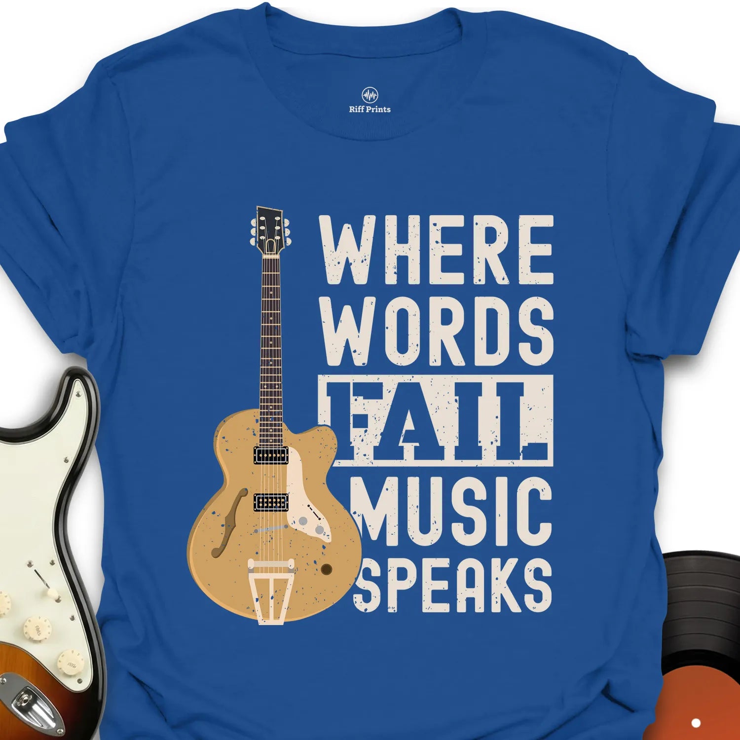 Where Words Fail Music Speaks T-Shirt