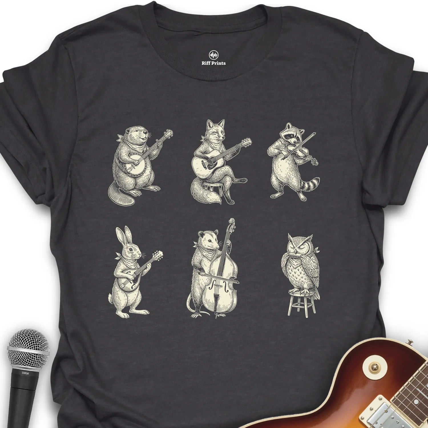 The Woodland Band Music T-Shirt