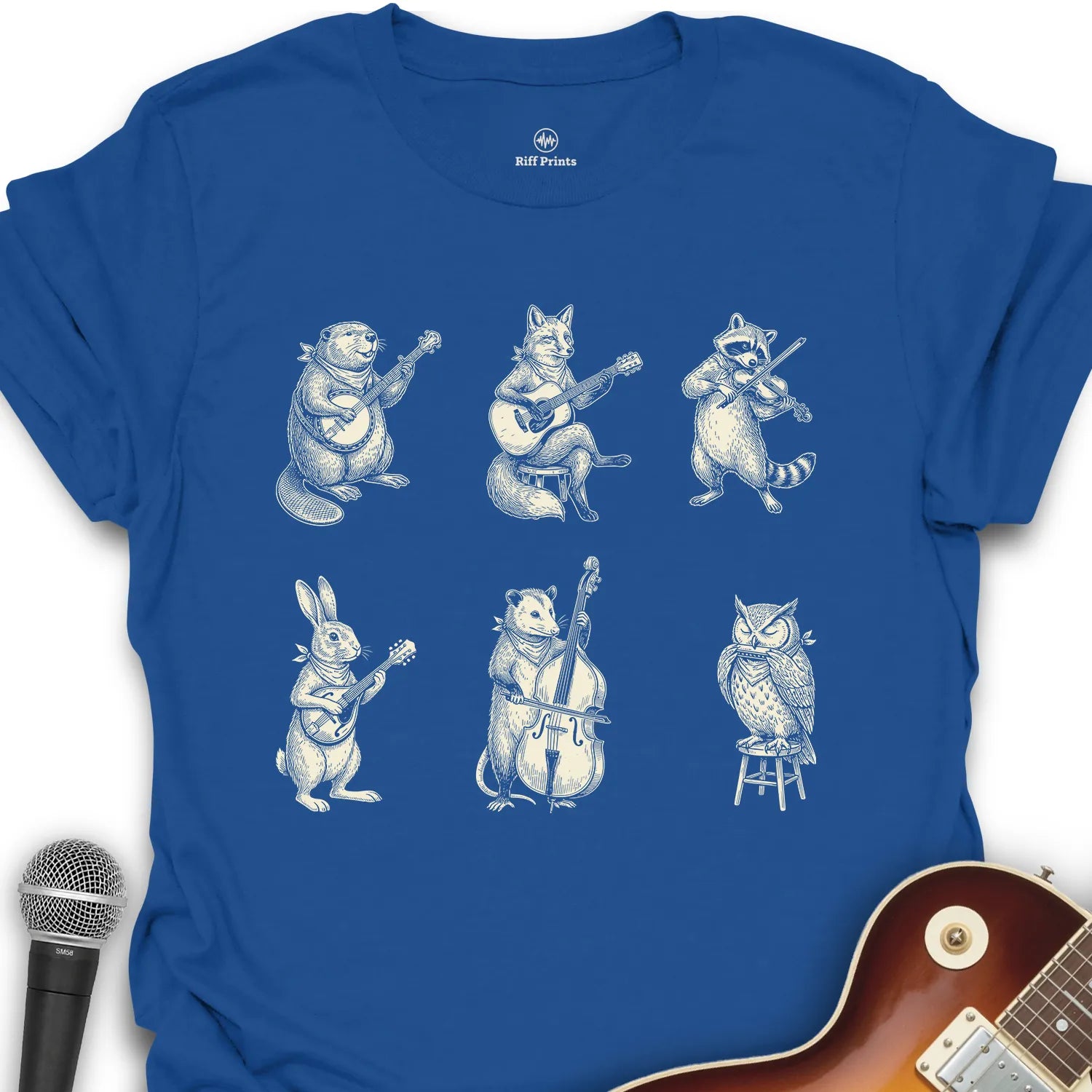 The Woodland Band Music T-Shirt